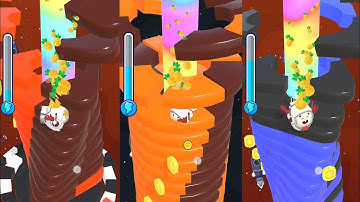 Drop Stack Ball Game Level 471, 472, 473, ......................., 478, 479, 480 @cuteanimal363