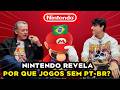 Preços de jogos vão baixar mais? A resposta da Nintendo p/ o Brasil em 2026 Entrevista Bill Van Zyll