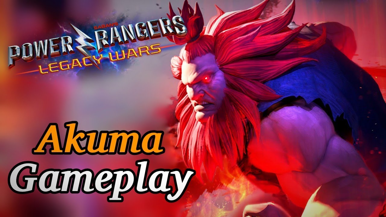 Power Rangers Legacy Wars - Akuma Gameplay - YouTube