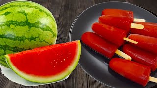 Watermelon Ice Pops//Watermelon Ice Blocks Recipe//Vegetarian Recipes screenshot 1