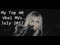 My Top Visual Kei MVs [July 2017]