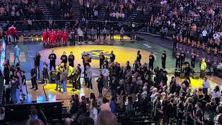 Iowa Hawkeye Wrestling vs Wisconsin Badgers entrance and introductions ~ January 9, 2026