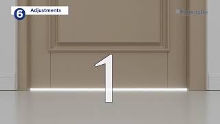 Comaglio, Séria 1770 - Prahová Výsuvná Lišta