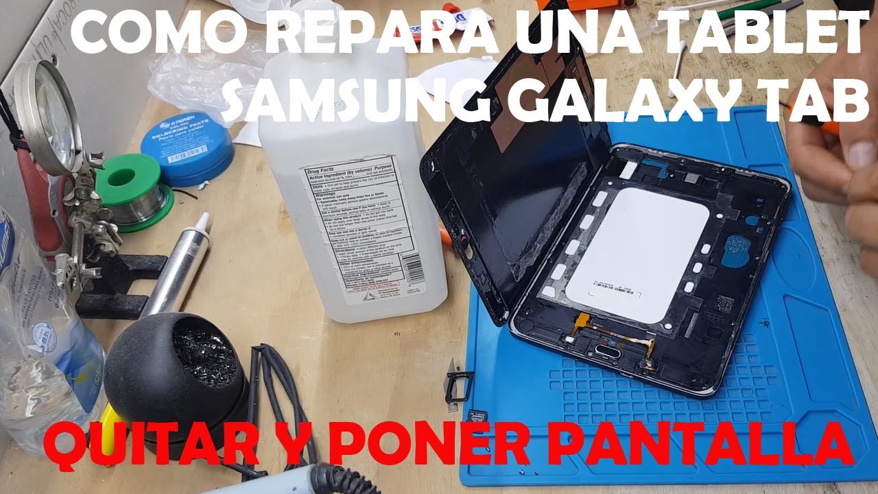 Reparacion Tablet Samsung Galaxy TAB, reinicia constantemente y/o safe