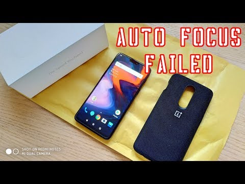 ΑΠΟΓΟΗΤΕΥΣΗ το OnePlus 6 | Auto focus problem & mini review