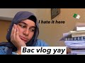 Vlogging my bac week 