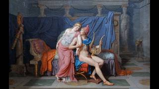 The Love of Paris and Helen  - Jacques Louis David (English)