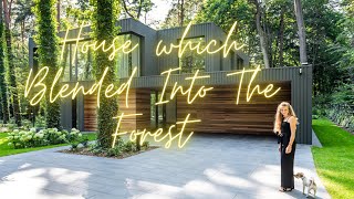 House which Blended Into The Forest - Area 329 m²