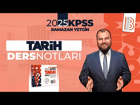 6) KPSS Tarih - İslamiyet Öncesi Türk Siyasi Tarihi - VI - Ramazan YETGİN - 2024