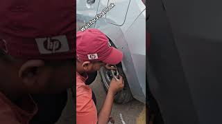 🔥 Baleno Gets Killer Look | Tyre Stickers + Black Wheel Covers 🚗✨