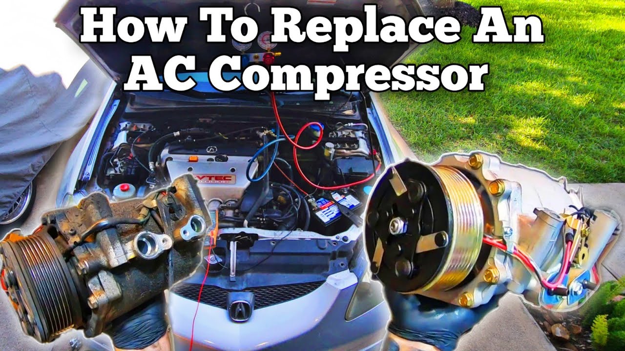 For Acura RSX & Honda Civic AC Compressor w/A/C Drier BuyAutoParts 60-86361R2 NEW 