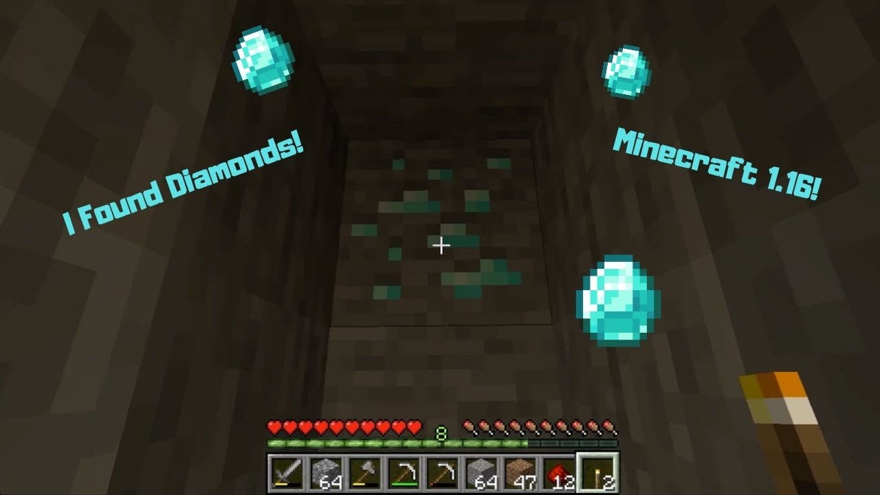 I FIND DIAMONDS!!! Minecraft 1.16 Survival Series Episode 2 - YouTube