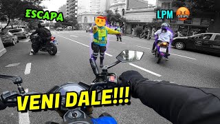 Quiere ESCAPAR y CAIMOS TODOS 🤬 ya es una caceria de motos / Observaciones Diarias 179