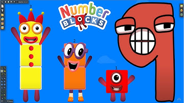 EPIC Numberblock Lava Escape ASMR! Fan-Made Algodoo Adventure