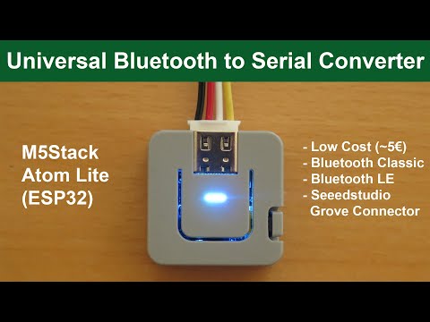 Universal Bluetooth to Serial Converter - Server