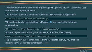 Passing Environment Variables to Node.js in Docker