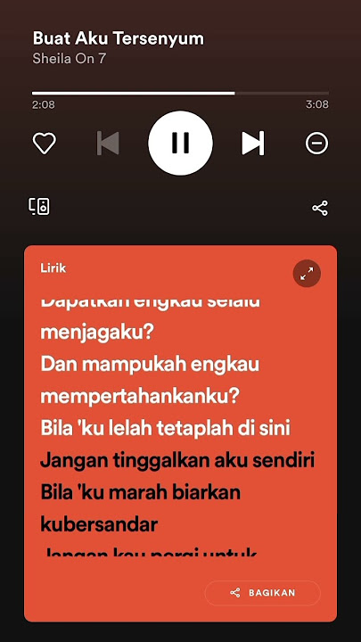 lirik lagu 'Sheila on7' Buat Aku Tersenyum_#music #viral #trending #lyrics #trend #fypシ #fyp
