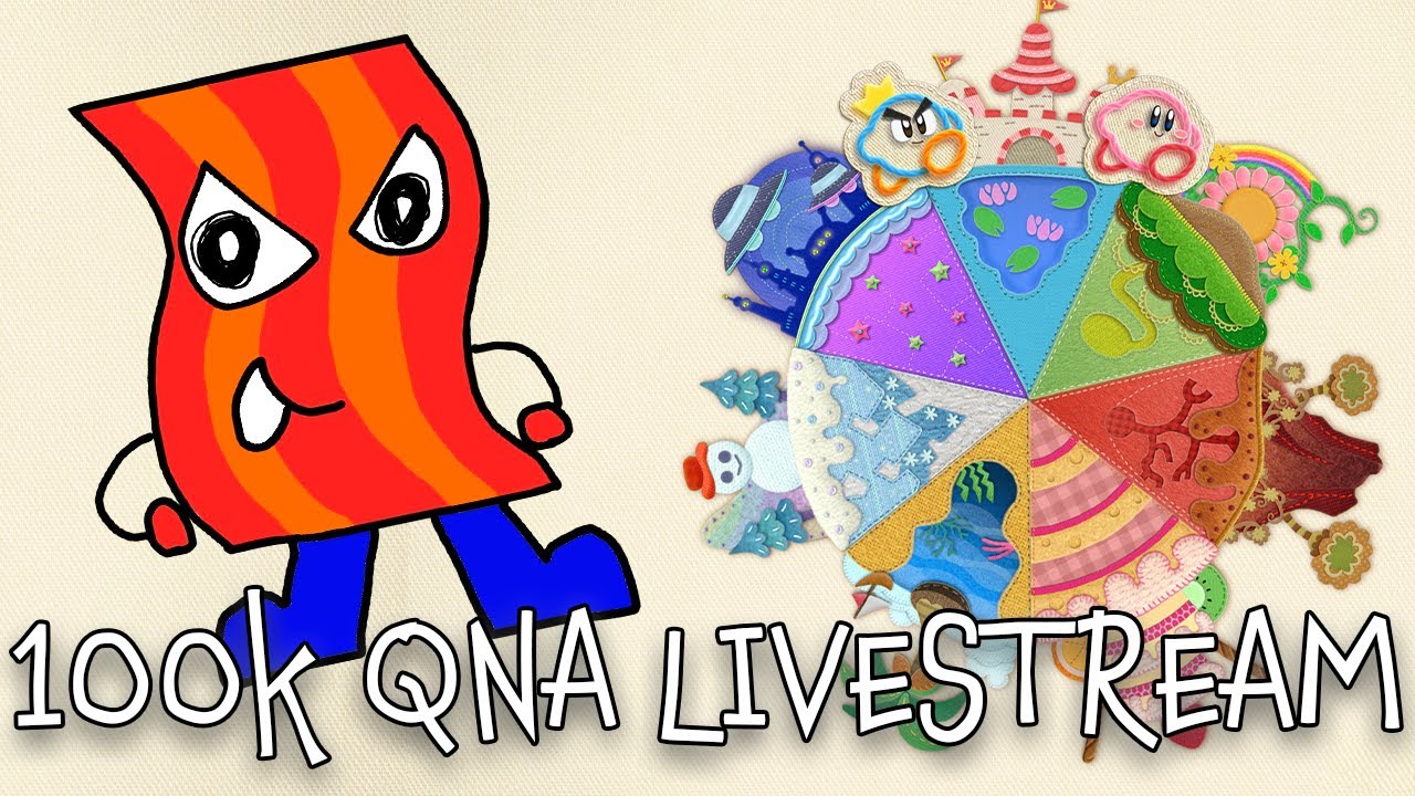 100k QNA KIRBY'S EPIC YARN LIVESTREAM