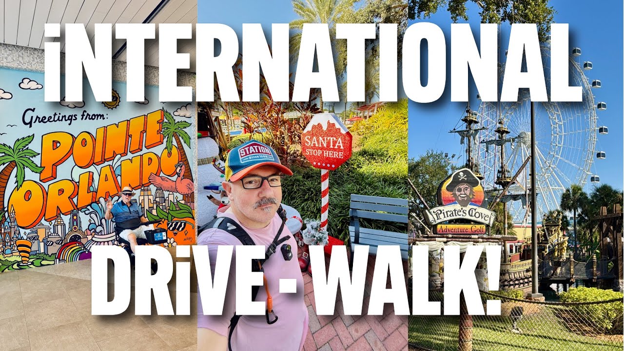 A Walk Along International Drive - Orlando 🎡