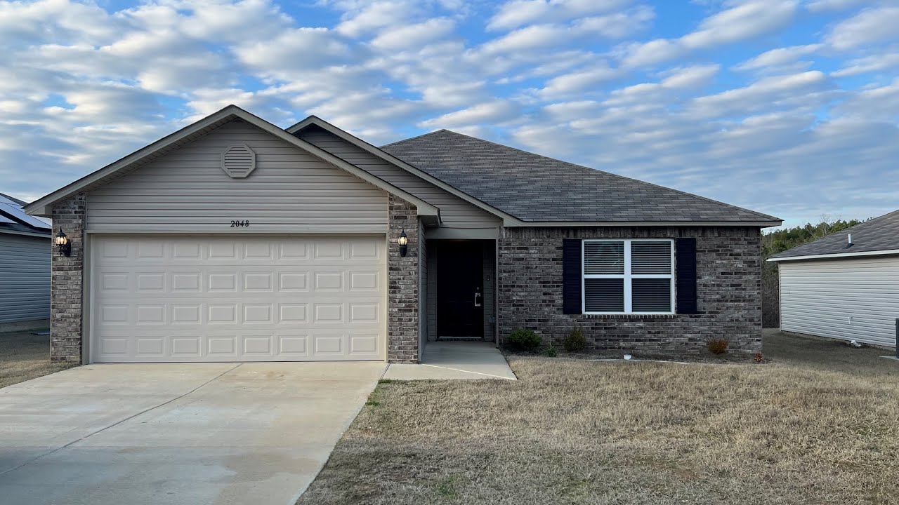 2048 River Birch Trail, Bauxite AR 72011 2021 built 3br 2ba w/2 car
