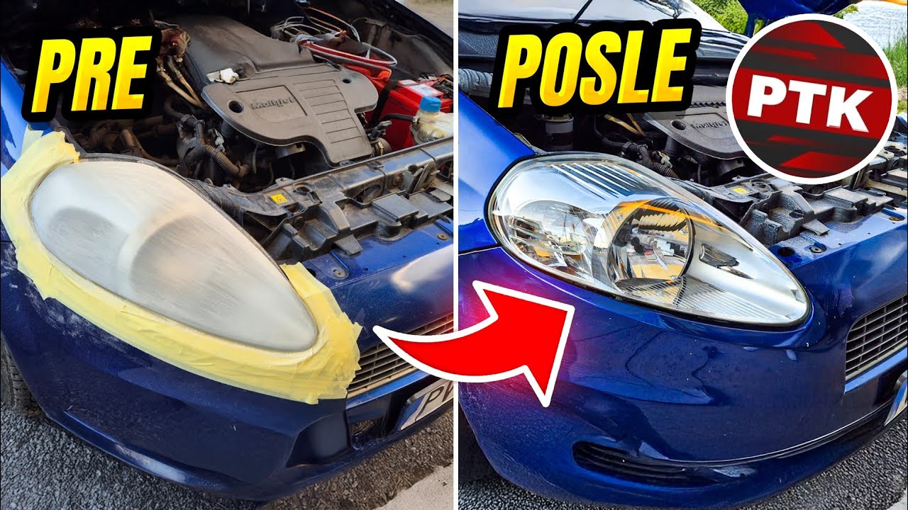 ZA 10 MINUTA KAO NOVI ! RADIM POLIMERIZACIJU FAROVA