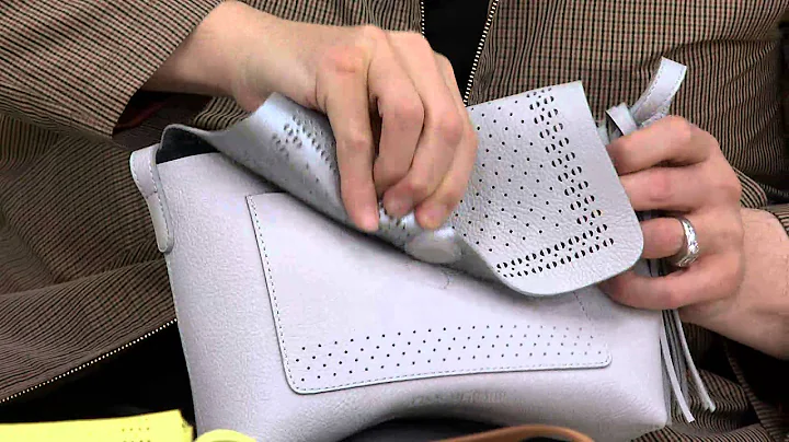 Isaac Mizrahi Live! Bridgehampton Cut-out Leather ...
