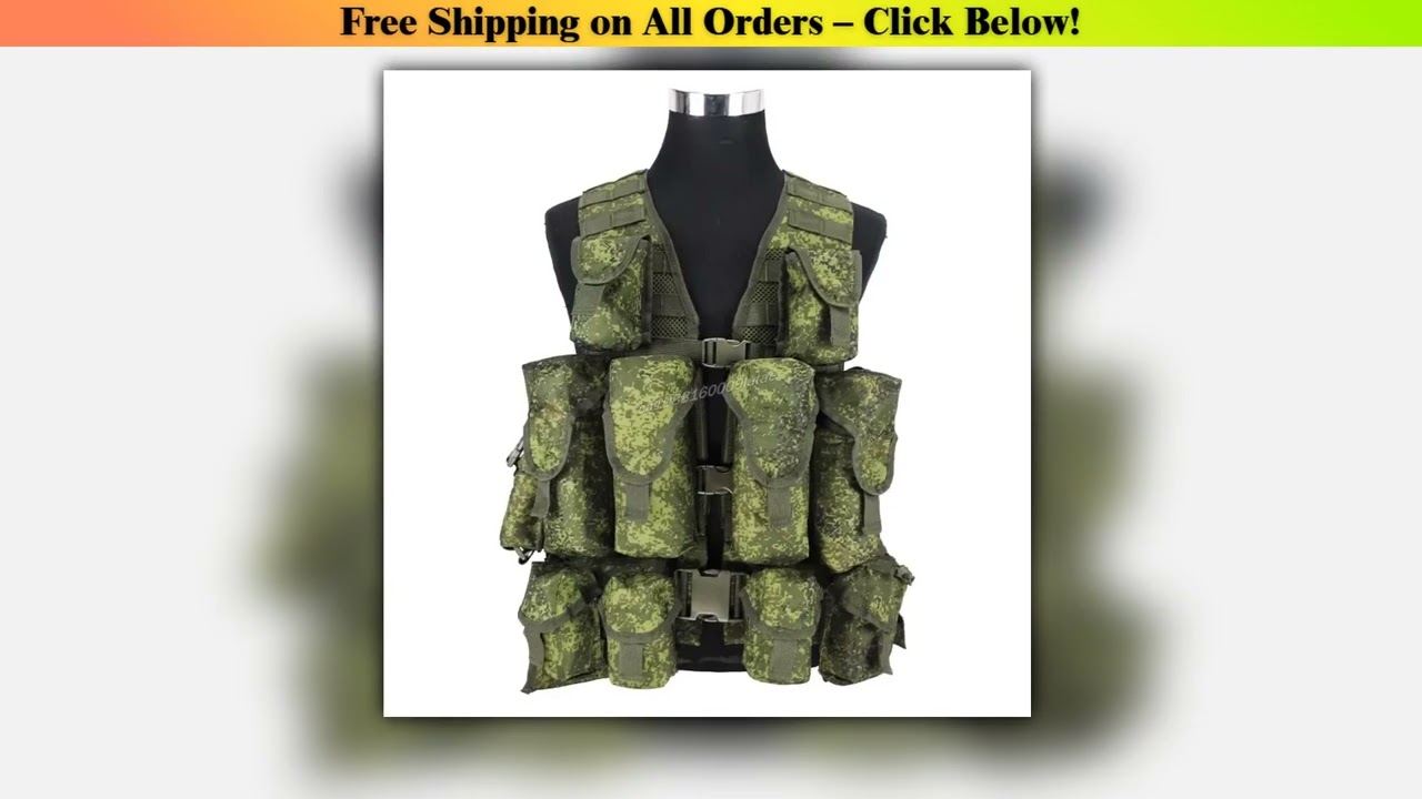 Full Sets 6sh117 Tactical Vest Body Armor EMR Little Green Man Combat Equipment Outdoor Silent