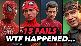 15 FAILS Hot Toys Made on The Spider-Man No Way Home 1/6 Line