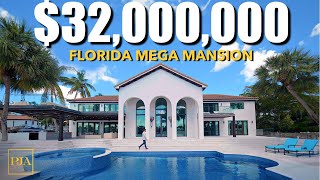 Inside a $32,000,000 MEGA MANSION in Fort Lauderdale Florida | Peter J Ancona