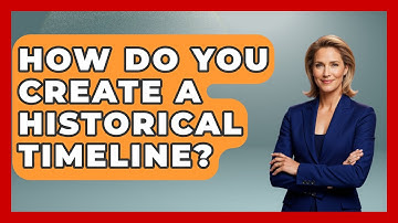 How Do You Create a Historical Timeline? - History Icons Channel