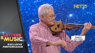 John Lesaca - Bakit (NET25 Letters and Music Performance)
