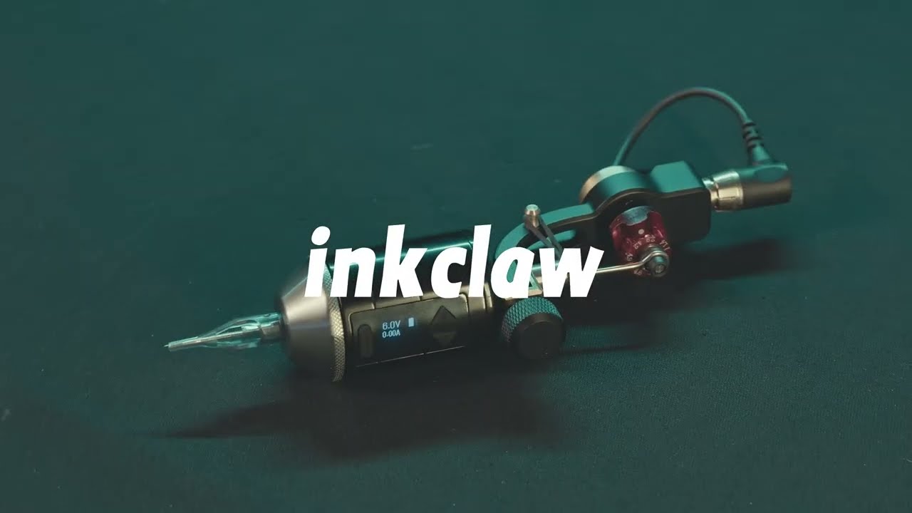 Inkclaw Phoenix 1.5 Wireless Tattoo Battery Grip | Bar Needles Version
