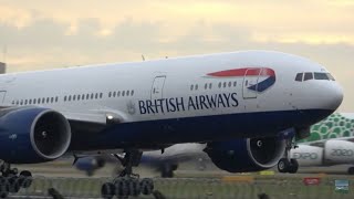 BA retire their earliest Boeing 777-200 aircraft.  G-ZZZA.