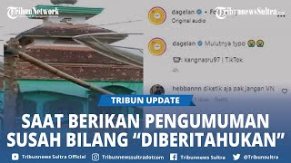 Viral Lucu Saat  Pengumuman Masjid Sulit Ucapkan Kata 'Diberitahukan', Netizen: Mulut Typo