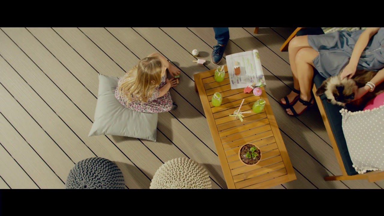 DECK TERASE PISCINE WPC REHAU