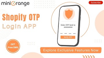 Shopify OTP Login | Login With OTP into Shopify