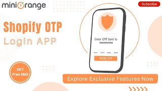 تسجيل الدخول إلى Shopify عبر رمز التحقق (OTP) | تسجيل الدخول إلى Shopify باستخدام رمز التحقق (OTP) screenshot 5