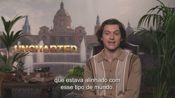 Tom Holland fala sobre Uncharted 2 ser gravado no Brasil; entenda