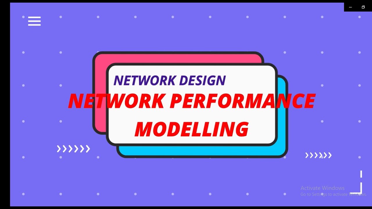 Topic 25: Network Performance Modelling - YouTube