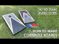 How to Make Cornhole Boards | nasis design