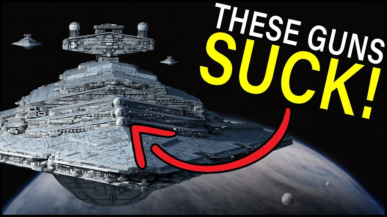Why Star Wars Turbolasers SUCK! (and better options) | Star Wars Lore