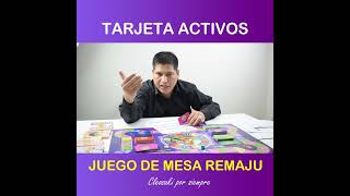 Tarjeta activos en el juego de mesa remaju