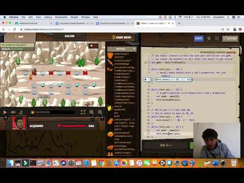 Solutions For Slalom in code combat javascript