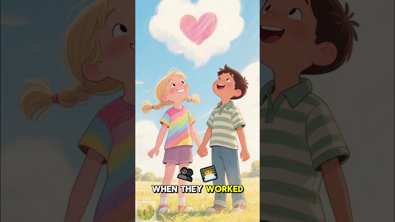 🌤️ The Heart-Shaped Cloud | Wholesome Animated Short Story