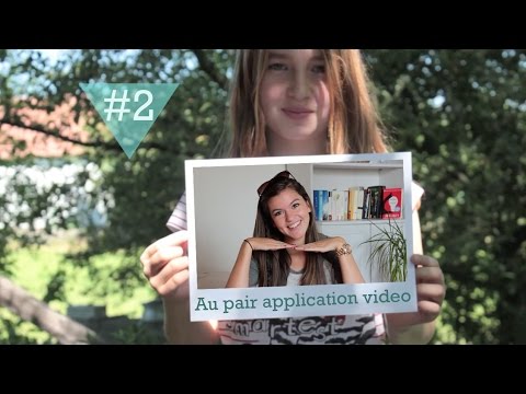 HOW TO: Au pair application video | Bewerbungsvideo Tipps | vlog #2