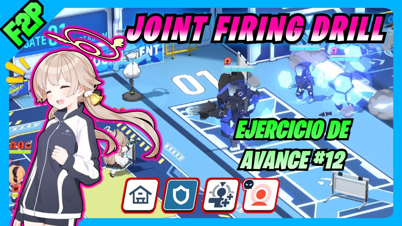 Breakthrough Drill #12 FULL F2P | Blue Archive en Español