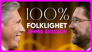 100% Jimmie Åkesson och Henrik pratar FOLKLIGHET