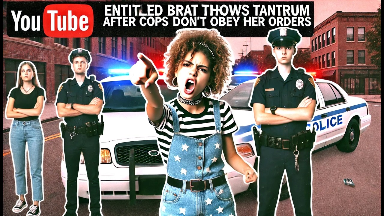 Entitled Brat Throws Tantrum After Cops Don’t Obey Her Orders. viral ...