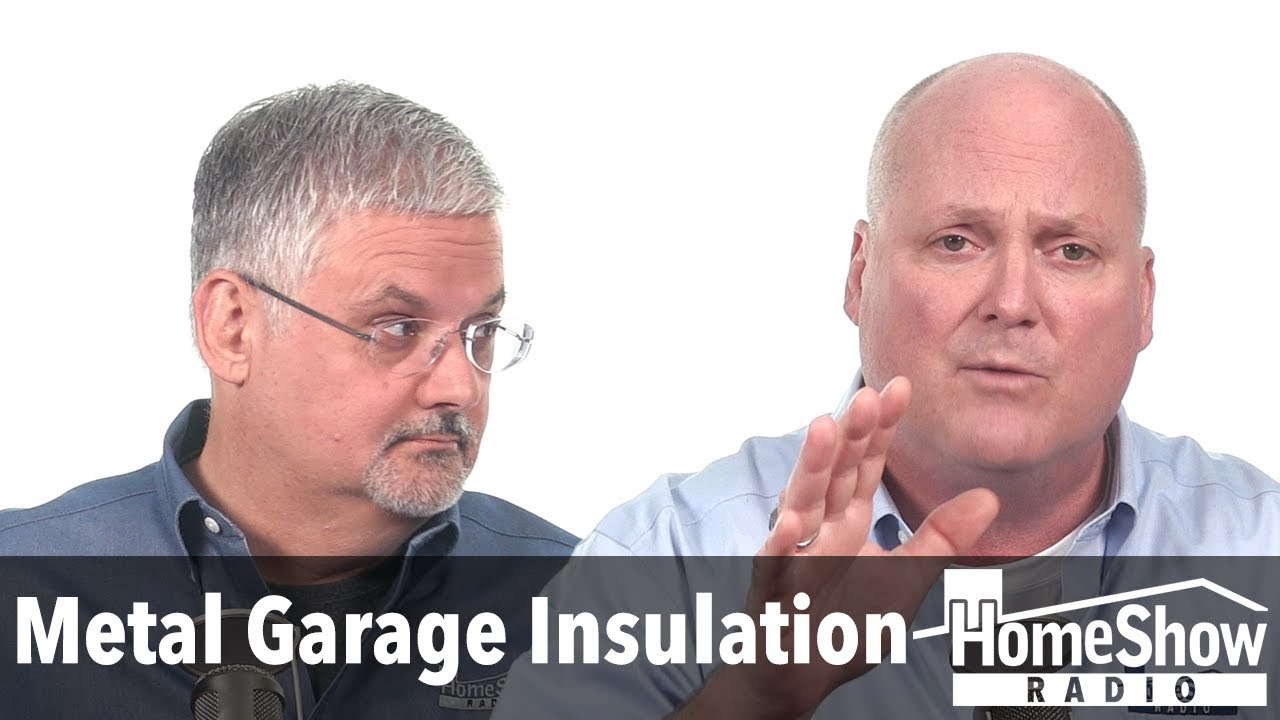 What's the right way to insulate a metal garage - YouTube