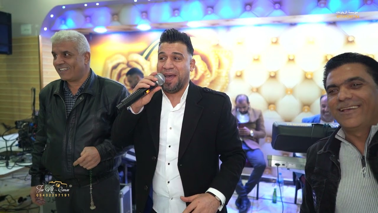 الفنان خالد الجبوري افراح الحديدين العريس محمود ابن محمد ابو هلال PART 2